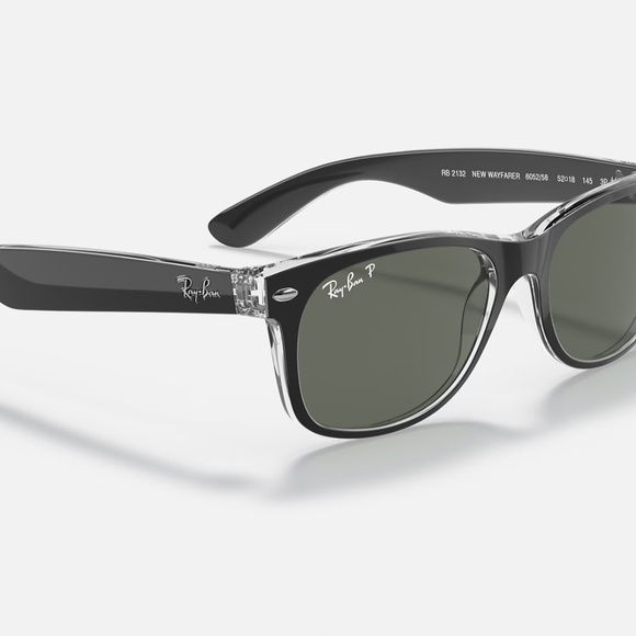 COPY - Ray-Ban New Wayfarer polarized sunglasses (RB2132) - Picture 10 of 11